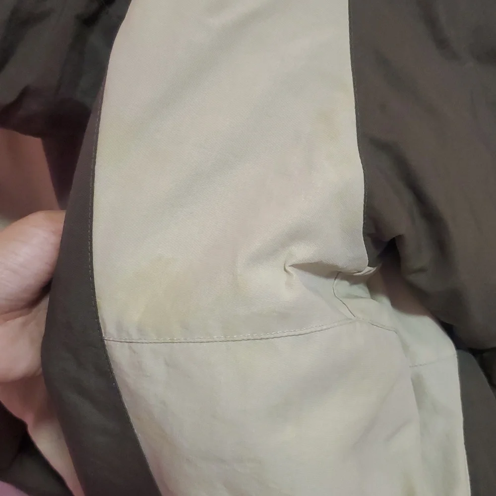 Volcom Olive And Cream Winter Coat
